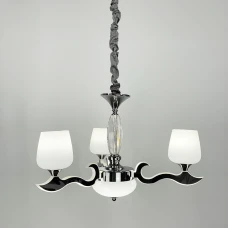 Line.F 86517 CH E14;22Вт 4000K сірий (хром) 3348_6641. Класична люстра