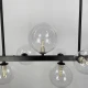 Видовжена люстра Line.F AT 32 BK G9 чорний 3749_7093