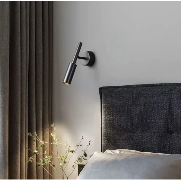 Бра спрямованого світла Line.F B 042 MR11;GU10;2Вт 4000K чорний 891_1328 - Фото 1