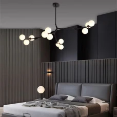 Line.F BM 64 G9 чорний 3905_7268. Люстра сучасна