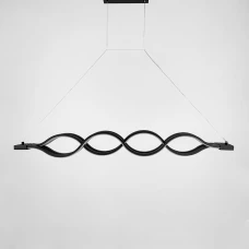 Line.F H 33L BK 56Вт 3000–4500–6000K чорний 2494_5514. Люстра видовжена