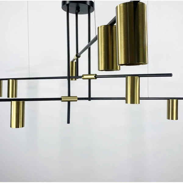 Сучасна люстра Line.F MD 8021 GU10 чорний 369_521 - Фото 5