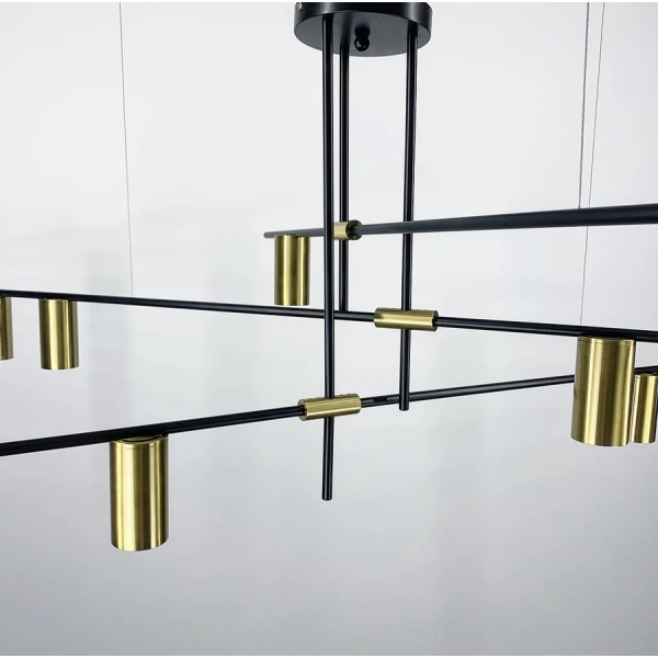 Сучасна люстра Line.F MD 8021 GU10 чорний 369_521 - Фото 3