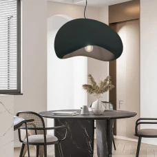 Line.F MJ 198 E27 чорний 3700_7038. Світильник підвісний