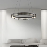 Line.F MJ 231 37Вт 3000–4500–6000K чорний 4172_7540. Люстра світлодіодна