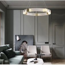 Line.F SGA 14 40Вт 3000–4500–6000K золотий 1135_1758. Люстра світлодіодна