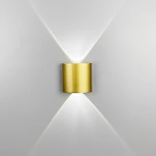 Line.F W 036 2,4Вт 4000K латунний 3870_7228. Настінний світильник