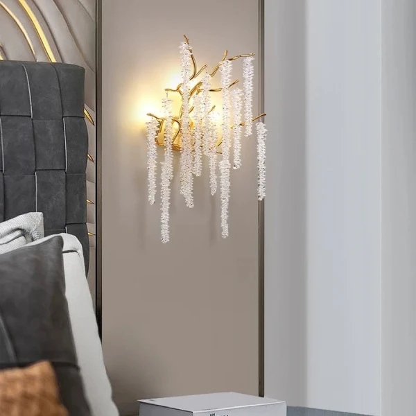 Настінний світильник (бра) Line.F 706 GD G9 золотий 1993_3077 - Фото 1