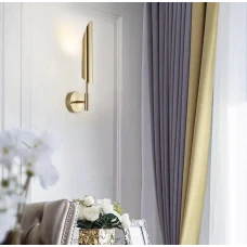 Line.F W 1825 G9 латунний 443_637. Бра