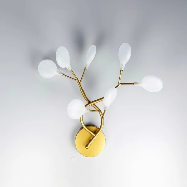 Настінний світильник (бра) Line.F H 686 GD G4; 4000K золотий 1579_2383 - Фото 7