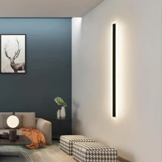 Line.F 30Вт 4000K чорний 3219_6475. Бра лінійне