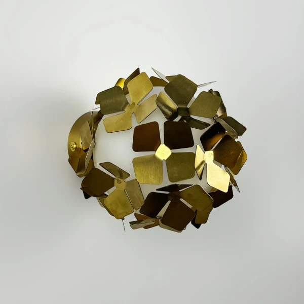 Настінний світильник (бра) Line.F WB 34 G9 латунний 3632_6957 - Фото 4