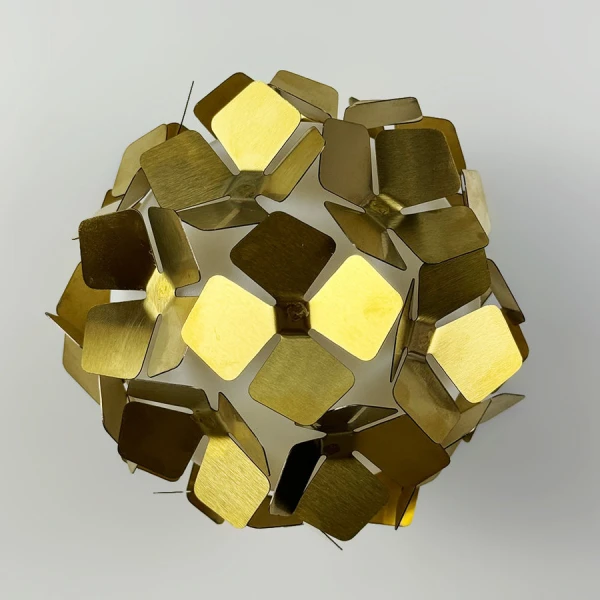 Настінний світильник (бра) Line.F WB 34 G9 латунний 3632_6957 - Фото 2