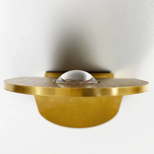 Настінний світильник (бра) Line.F WB 7/1 5Вт 3000K золотий 2618_5707 - Фото 9