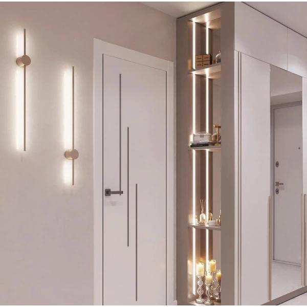 Лінійне бра Line.F WJ 014 7Вт 4000K латунний 892_1329 - Фото 10