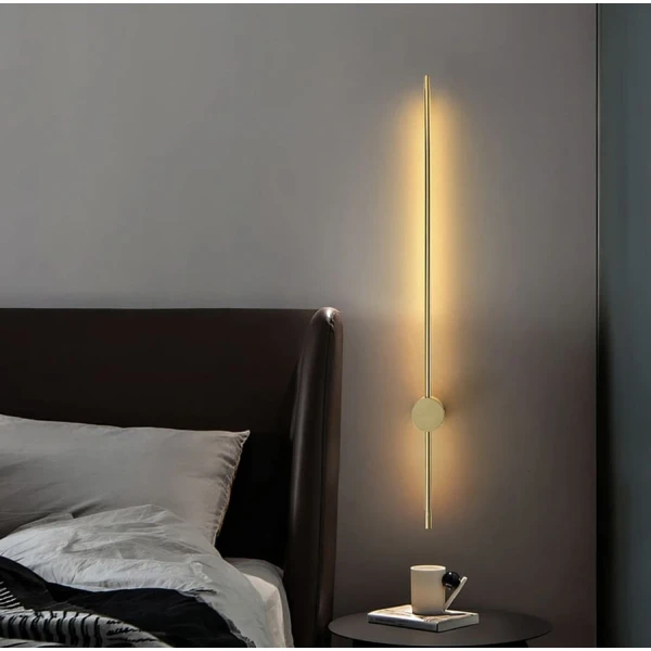 Лінійне бра Line.F WJ 014 7Вт 4000K латунний 892_1329 - Фото 8