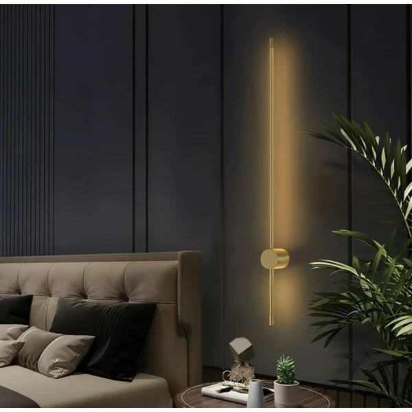 Лінійне бра Line.F WJ 014 7Вт 4000K латунний 892_1329 - Фото 2