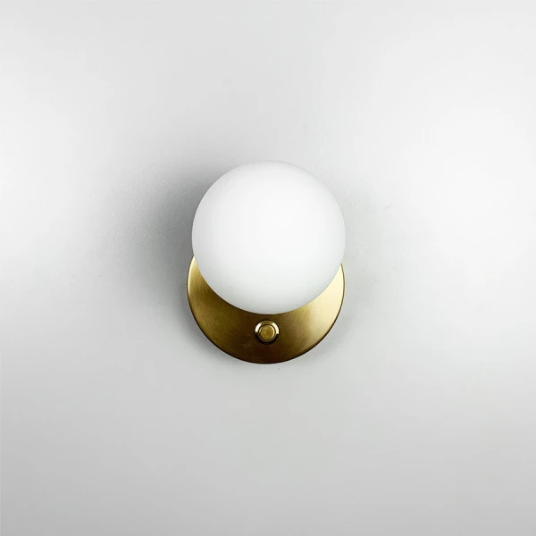 Настінний світильник (бра) Line.F WJ 56/1 G9 латунний 3057_6267 - Фото 6