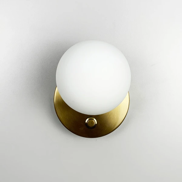 Настінний світильник (бра) Line.F WJ 56/1 G9 латунний 3057_6267 - Фото 4