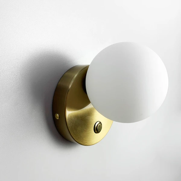 Настінний світильник (бра) Line.F WJ 56/1 G9 латунний 3057_6267 - Фото 3