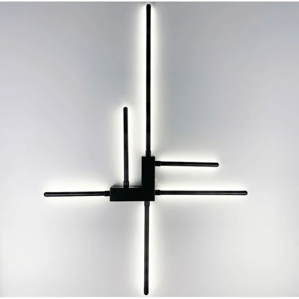 Лінійне бра Line.F WJ 7214 26Вт 4000K чорний 506_744 - Фото 5