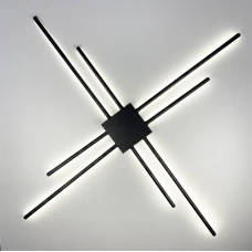 Line.F WJ 7214 54Вт 4000K чорний 1517_2274. Бра лінійне