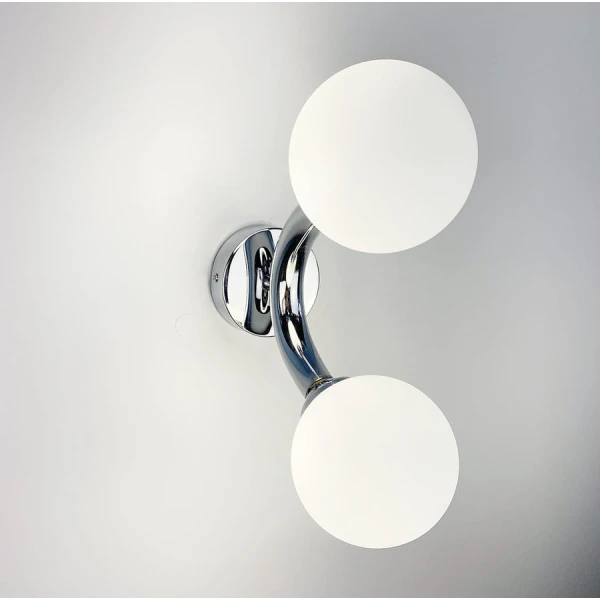 Настінний світильник (бра) Line.F G9 сірий (хром) 1715_2566 - Фото 10