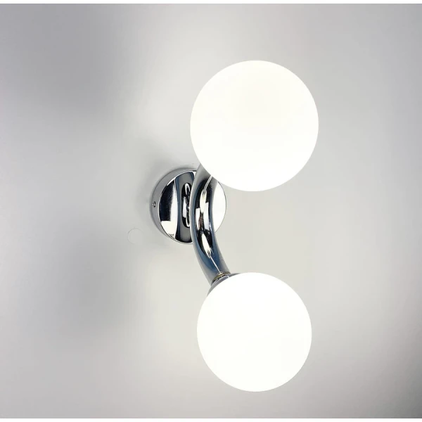 Настінний світильник (бра) Line.F G9 сірий (хром) 1715_2566 - Фото 7