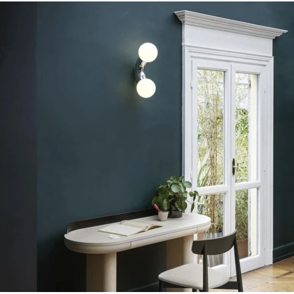 Настінний світильник (бра) Line.F G9 сірий (хром) 1715_2566 - Фото 5