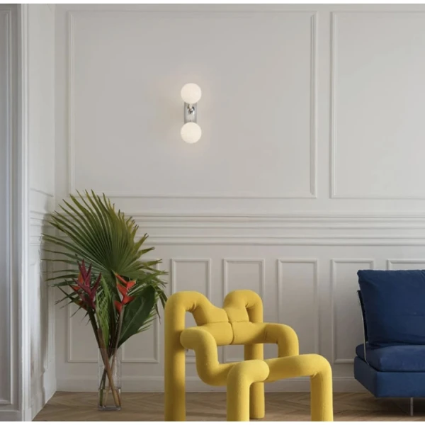 Настінний світильник (бра) Line.F G9 сірий (хром) 1715_2566 - Фото 4