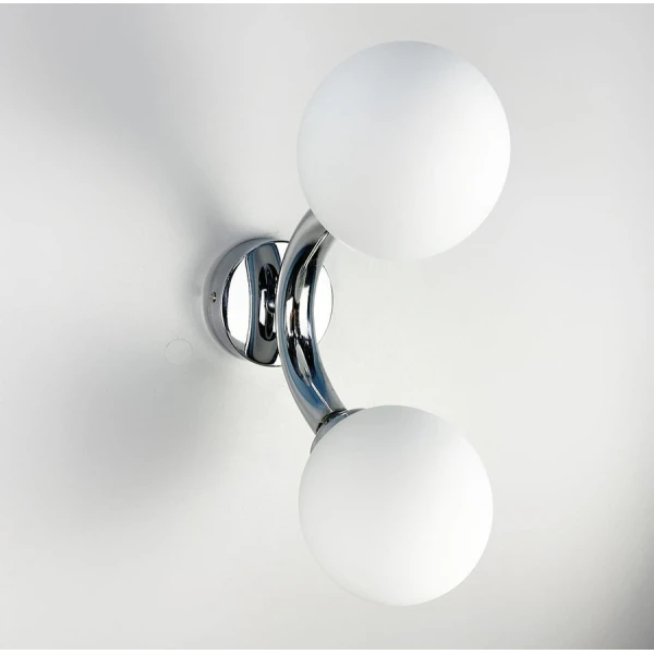 Настінний світильник (бра) Line.F G9 сірий (хром) 1715_2566 - Фото 3