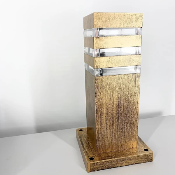 Світильник вуличний Line.F 8024 E27 золотий 850_1277 - Фото 3