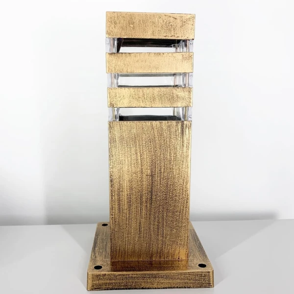 Світильник вуличний Line.F 8024 E27 золотий 850_1277 - Фото 2