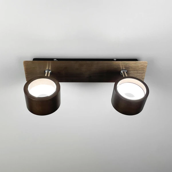 Бра спрямованого світла Line.F 8243/2 7Вт 4000K коричневий 3866_7224 - Фото 7