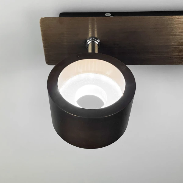 Бра спрямованого світла Line.F 8243/2 7Вт 4000K коричневий 3866_7224 - Фото 5