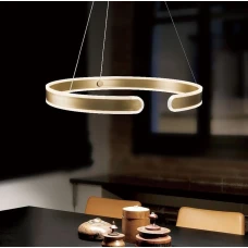 Line.F 36Вт 3000–4500–6000K латунний 3725_7063. Люстра світлодіодна