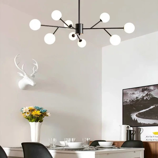 Підвісна люстра Line.F AOC 20 G9 чорний 2634_5724 - Фото 5