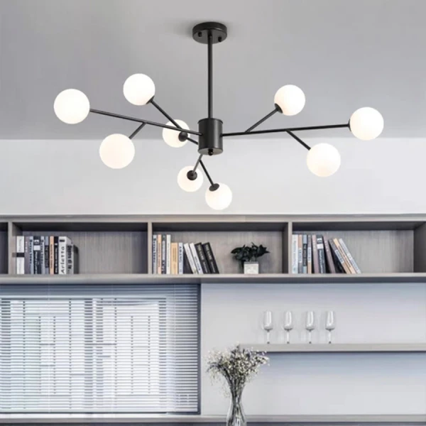 Підвісна люстра Line.F AOC 20 G9 чорний 2634_5724 - Фото 2