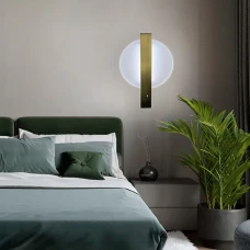 Line.F B 320 5Вт 4000K латунний 2436_4150. Бра