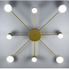 Line.F DE 34/8 50Вт 3000–4500–6000K золотий 768_1103. Стельовий світильник