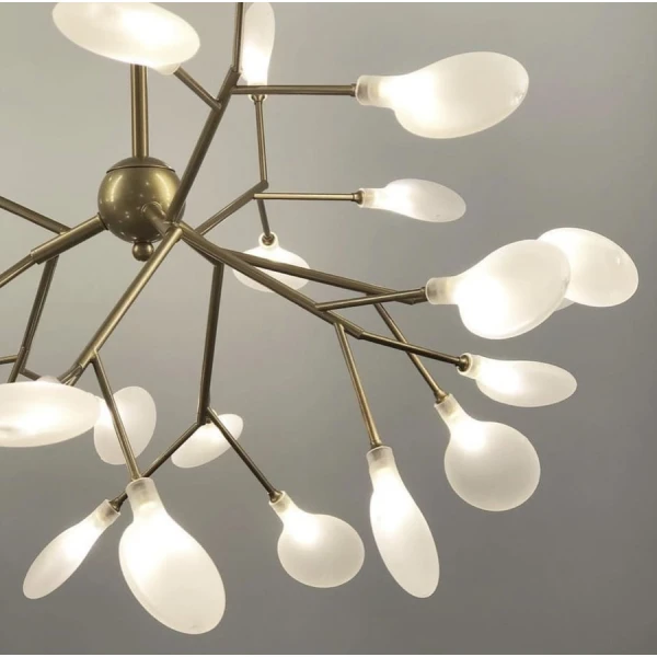 Сучасна люстра Line.F H 686 GD G4; 4000K золотий 784_1136 - Фото 3