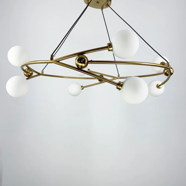 Підвісна люстра Line.F G9 латунний 982_1472 - Фото 6