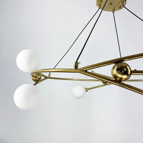 Підвісна люстра Line.F G9 латунний 982_1472 - Фото 5