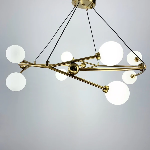 Підвісна люстра Line.F G9 латунний 982_1472 - Фото 4