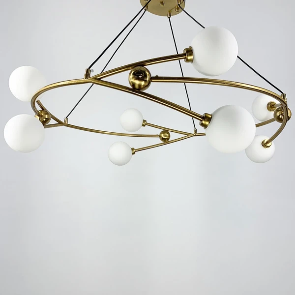 Підвісна люстра Line.F G9 латунний 982_1472 - Фото 3