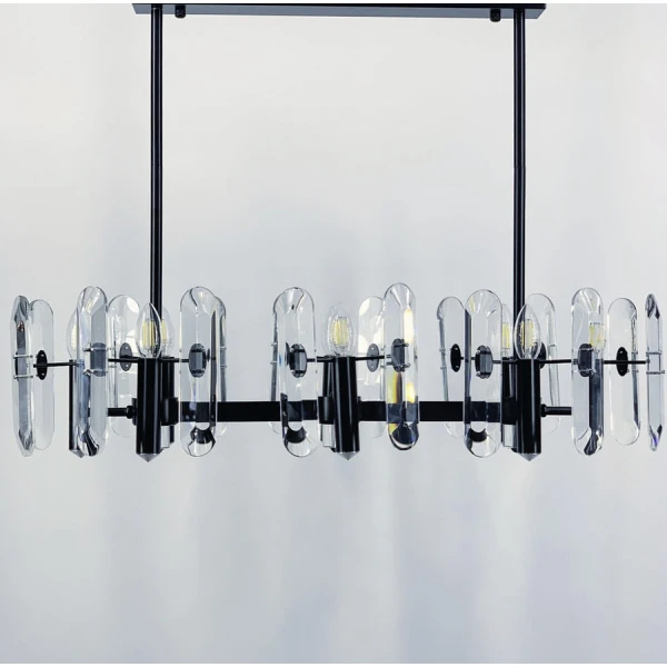 Видовжена люстра Line.F MD 2008 E14 чорний 592_838 - Фото 3