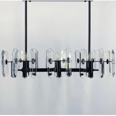 Line.F MD 2008 E14 чорний 592_838. Люстра видовжена