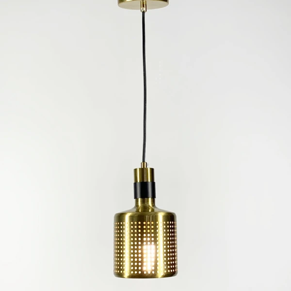 Підвісний світильник Line.F E27 латунний 1913_2922 - Фото 6