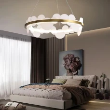 Line.F 75Вт 3000–4500–6000K латунний 3665_7001. Люстра світлодіодна