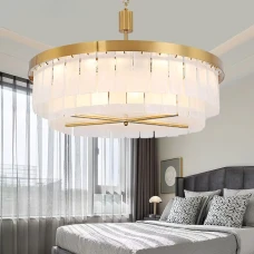 Line.F E14 латунний 3878_7237. Люстра сучасна